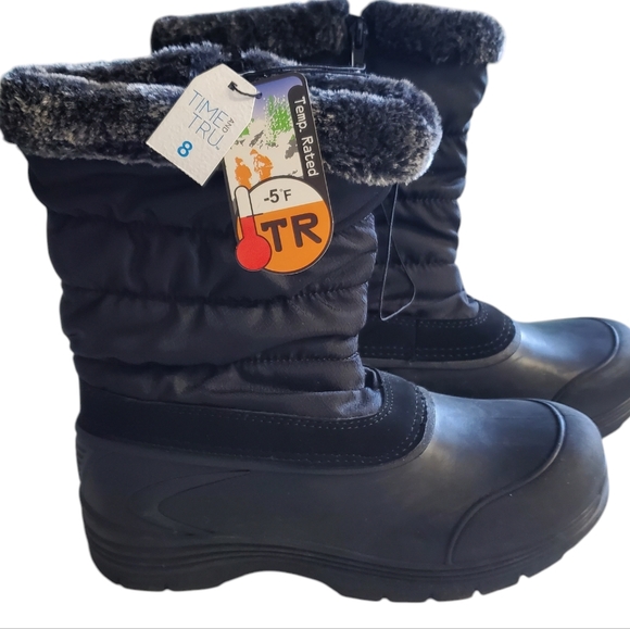 NWT Time and Tru Women's Winter Boots Size 8 - Picture 11 of 11